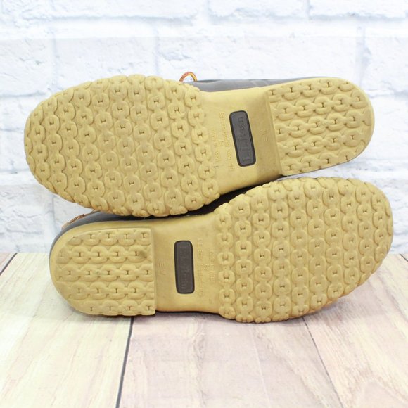 LL BEAN 8" Gore-Tex Thinsulate Insulated Duck Bean Boots Size M 6 / L 8 Wide - Picture 9 of 10